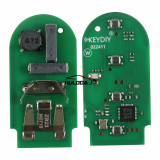KEYDIY for Bmw style  ZB23  3+1 button  smart remote key used for KD-X2 generate
