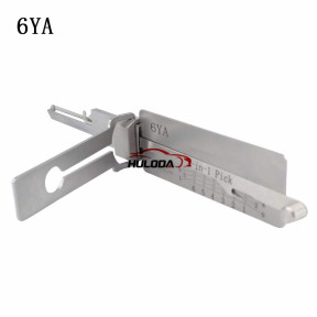 Lishi 6YA 2 in 1 locksmiths tool，used for YALE lock