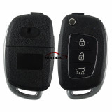 Original For Hyundai 3 button remote key with 434mhz MP14B-14 ,only PCB is original