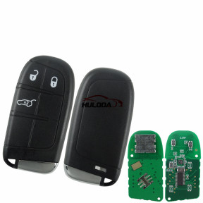 For Fiat 3 button remote key with 434mhz  PCF7935M chip for 2014 FIAT 500X /2014 JEEP RENEGAD
