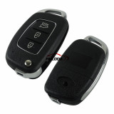 Original For Hyundai 3 button remote key with 434mhz MP14P-22 ,only PCB is original