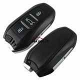 Original For Peugeot 3 button remote key  with 434MHZ  4A chip with truck button