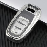 For Audi A4L A6L Q5 TPU Car Key Case Full Cover, used for A4L A6L Q5