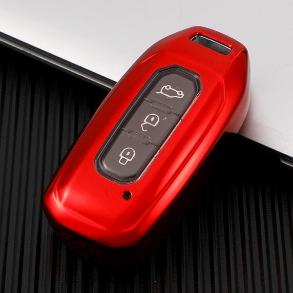 For Ford TPU car key case full cover， used for 2020 Jiangling Ford Territory s1.5T