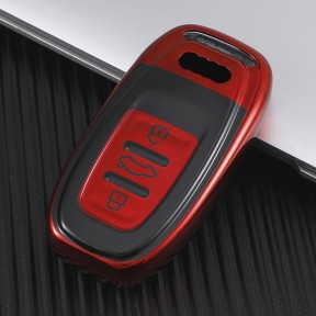 For Audi TPU Car Key Case Full Cover, used for Audi A4L A6L Q5
