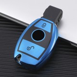For Mercedes-Benz TPU Car Key Case Full Cover, used for Mercedes-Benz C-Class