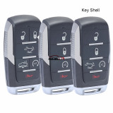 For Car Remote Smart Key Shell Case 4 / 5 / 6 Button for Dodge RAM 1500 Limited LongHorn Truck Remote 2019 2020 OHT-4882056