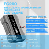 FC200 ECU Programmer FC-200 Full Version with All License Activated Support 4200 ECUS & 3 Operating Modes Upgrade of AT200