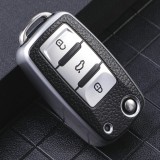 For Volkswagen TPU Car Key Case Full Cover, used for Lavida, Sagitar, Bora, POLO, Passat (17 years ago), Tiguan, Langxing, Langjing, New Santana, New Jetta, Golf