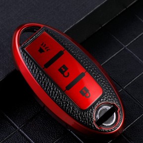 For Nissan TPU Car Key Case Full Cover, used for TIIDA, Sylphy, Teana, Qashqai, Tuda, Qijun, Loulan, Tiida Junyi, Tuda