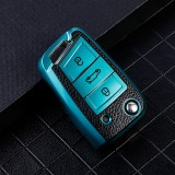 For Volkswagen TPU Car Key Case Full Cover, used for Tourang, Touran L, New Touran L, Lingdu, Golf 7, GTI, Jialu