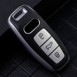 For Audi TPU Car Key Case Full Cover, used for 2005-2020 Audi A6L, 2004-2020 Audi A6 (import), 2012-2020 Audi A7