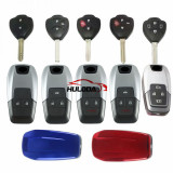 New Modified fashion Remote Blank for Toyota 3 button Key Shell ,used for Toyota Corolla Alphard Camry