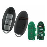 For Nissan 2 button keyless remote key Juke 2020 continental  with 433MHZ   S180144500