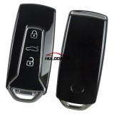 For VW Touareg 3 button remote keyless key shell A model with HU162T blade,used for Volkswagen Touareg 2018 2019 2020 2021
