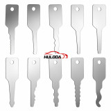 10-piece set of car quick drive，full functional Master key