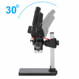 G1000 LCD 4.3 inch Digital Microscope 1-1000X Magnification Handheld Microscope with Video Recorder ，for Soldering Electronic 500X 1000X Microscopes Continuous Amplification Magnifier，can adjust the angle