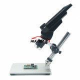 G1200 LCD 7 inch Digital Microscope 1-1200X Magnification Handheld Microscope with Video Recorder ，for Soldering Electronic 500X 1000X Microscopes Continuous Amplification Magnifier，can adjust the angle
