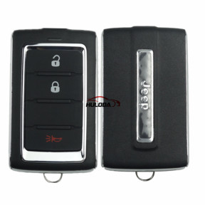 For Jeep 2+1 button  smart  remote key shell ，used for Jeep Wrangler 2021