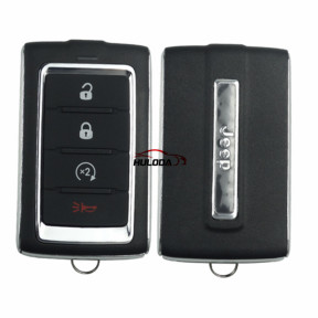 For Jeep 3+1 button  smart  remote key shell ，used for Jeep Wrangler 2021