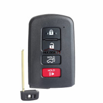 For Toyota 3+1 button remote key shell SUV button ,the button is square