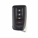 Xhorse VVDI for Toyota Smart Key Shell 1627 for Lexus 4 buttoms