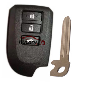 New Toyota 3 button Smart car key Shell With Emergency Key used for Yaris Yarisl Verso Vios