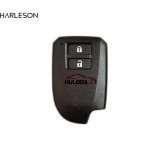 New Toyota 2 button Smart car key Shell With Emergency Key used for Yaris Yarisl Verso Vios