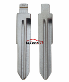 62# For Mitsubishi Key blank Flip car key blade for KD remote VVDI XHorse Remote