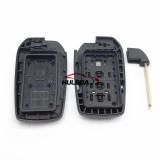 For Toyota Fortuner Prado Camry Rav4 Highlander Crown Smart  Keyless Case Housing 2+1 Buttons Remote Key shell