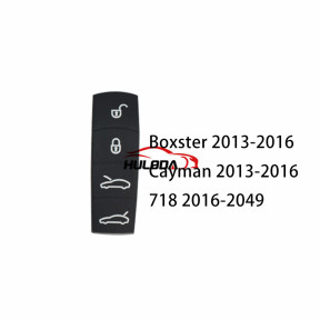 For Porsche 3 button remote key pad used for  Boxster 2013-2016 Cayman 2013-2016