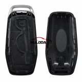 For Ford 4 button remote key shell with Hu101 key blade For Ford Mustang Edge Explorer Fusion Mondeo Kuka  with logo
