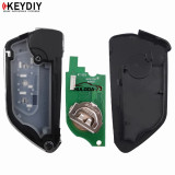 KEYDIY for VW style B33 3  button  smart remote key For KD900,URG200,mini KD KD-X2 and KD MAX  ,For produce any model  remote