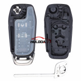 For Ford 2 button remote key shell  for Ford Fusion Edge Explorer 2013-2015 with logo