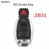KEYDIY for Benz style  ZB31  3+1 button smart remote key used for KD-X2 KD-MAX generate 