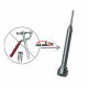 HUK long Thimble Pin ,  Flip Key Vice Of Flip Key Pin Remover Dismantle Locksmith Tool