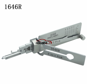 Original Lishi 1646R 2 in 1 locksmiths tool used for mailbox right blade