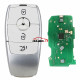 KEYDIY for Benz style  ZB30 3 button smart remote key White coused for KD-X2 KD-MAX generate