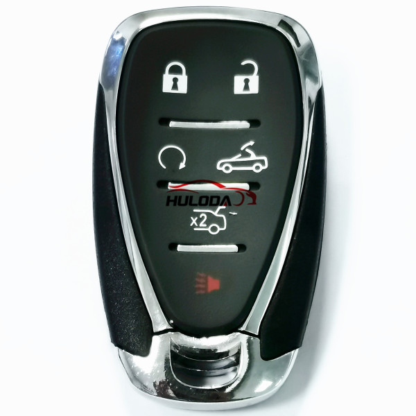 For Chevrolet 6 button smart remote key blank for Cruze Malibu