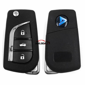 For Toyota Style 3 button remote key shell,used for KEYDIY B13 remote