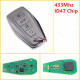 Original for Geely  Keyless Remote Key with 433Mhz (HITAG3) ID47 Chip for Geely Okavango Azkarra Atlas Coolray ICON Emgrand X7 X3 S1 GS GL