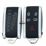 For Jaguar 5 button remote key blank with logo Jaguar XK 2006 Jaguar XF 2009-2012
