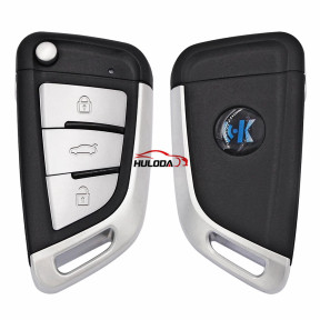 For BMW Style 3 button remote key shell,used for KEYDIY B29 remote metal button