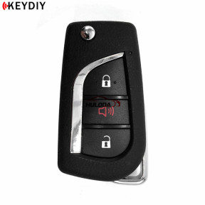 For Toyota Style 2+1 button remote key shell,used for KEYDIY B13 remote
