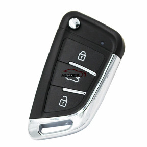 For BMW Style 3 button remote key shell,used for KEYDIY B29 remote black button