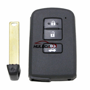 For Toyota 3 button remote key shell ,for Toyota Avalon Camry RAV4 2012-2015 with Insert Key