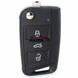 Original for VW 3 button keyless remote key with  433MHz 5C / MQB49 Chip For VW T Cross Polo 2019+ Skoda Golf Seat FCCID: 2G6 959 752 CMIITID:2016DJ3959