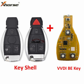 Replacement 3/4 Buttons Xhorse VVDI BE Key Pro Improved Version Remote Key Or Board Only for Mercedes-Benz