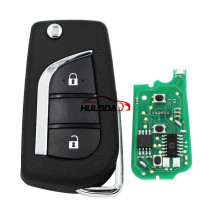 For Toyota style 2 button remote key B13 For KD900,URG200,mini KD and KD-X2 