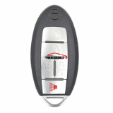 For Nissan 4+1 button keyless key shell